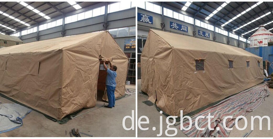 Special tent for civil emergency and disaster relief